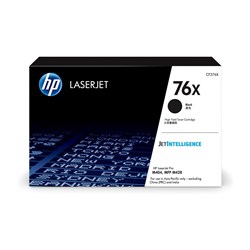 HP #76X Black Toner Cartridge CF276X 10K Pgs