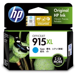 HP 915XL Ink Cartridge High Yield Cyan 