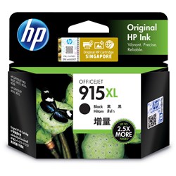 HP 915XL Ink Cartridge High Yield Black 