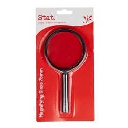 Stat Magnifying Glass 75mm Black  