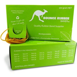 Bounce Rubber Bands Size 12 Box 100gm 