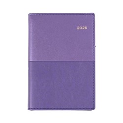 Collins Vanessa Pocket Diary B7R Week To View Purple 