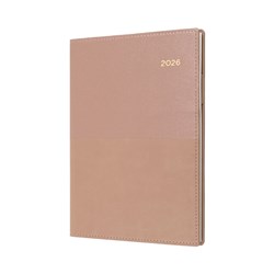 Collins Vanessa Diary A5 Month To View With Notes Rose Gold 