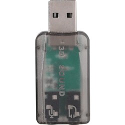 Kensington Audio Adapter USB-A to 3.5mm Black