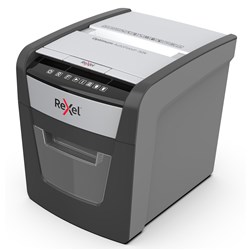 Rexel Optimum Autofeed+ 50X Cross-Cut Shredder Black 