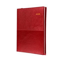 Collins Vanessa Diary A6 Week To View Red 