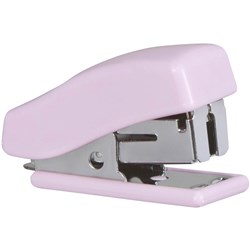 MarbigMini Stapler 10 Sheet Capacity Pastel Pink