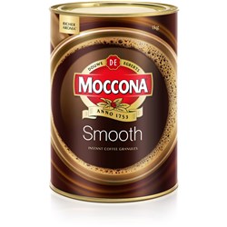 Moccona Smooth Instant Coffee Granules 1kg Can 