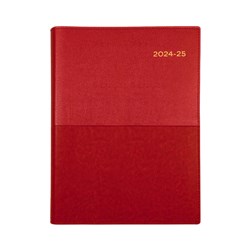 Collins Vanessa Financial Year Diary A5 Week to View Red