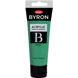 Jasart Byron Acrylic Paint 75ml Pearl Green 