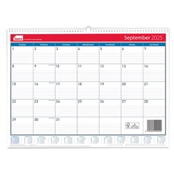 Sasco Wall Calendar 530 x 395mm Month To View White 