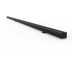 Rapidline Deluxe Back To Back  Workstation Infill Panels 1800W x 30D x 30mmH Black