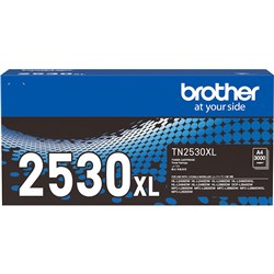 Brother TN-2530XL Toner Cartridge High Yield Black 3,000 Pages