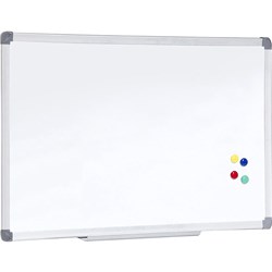 Visionchart OPW Whiteboard 600x400mm Aluminium Frame 