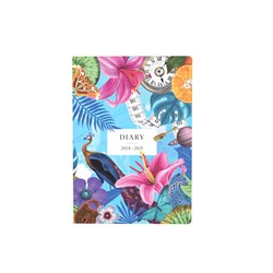 Collins Maximalism Financial Diary A5 Week To View Blue