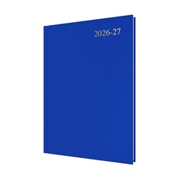 Collins Essential Financial Year Diary A4 Day To Page Blue