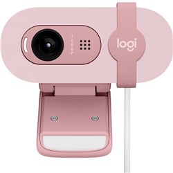 Logitech Brio 100 Full HD 1080P Webcam Rose 