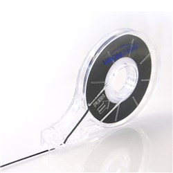 Visionchart Lining Tape 1.5mm x 15m Black Visionchart Adhesive Gridding