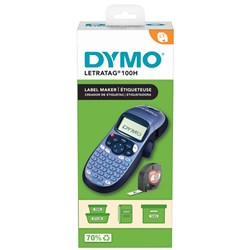 DYMO LetraTag 100H Handheld Label Maker Blue 
