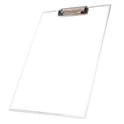 Bibbulmun Clipboard A4 Clear Plastic 