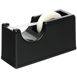 Marbig Tape Dispenser Small Suits 33m Tape Black 