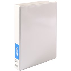 Bantex Insert Binder Standard A4 3D Ring 25mm White 
