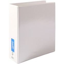 Bantex Insert Binder A4 2D 65mm White 