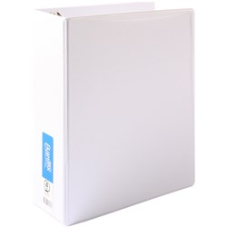 Bantex Insert Binder A4 4D 65mm White 
