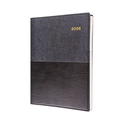 Collins Vanessa Diary A5 Day To Page Black 