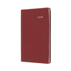 Collins Belmont Pocket Diary B7R Week To View Burgundy 