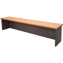 Rapidline Rapid Worker Desk Hob 1800W x 350D x 400mmH Beech And Ironstone