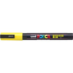 Uni Posca PC-3M Paint Marker  Fine Bullet 1.3mm Yellow