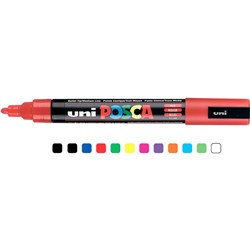 MARKER POSCA BULLET ASSORTED PC-5M BOX12