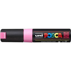 PAINT MARKER 8mm CHISEL PINK POSCA