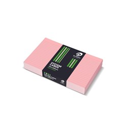Olympic System Cards 125 x 200mm Ruled Pink Pack Of 100 
