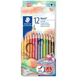 Staedtler Noris Triplus Colour Pencils Triangular Assorted Pack of 12