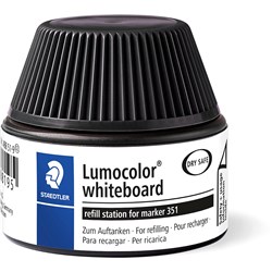 Staedtler Lumocolor 351 Whiteboard Marker Refill Station Black