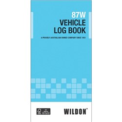 WILDON VEHICLE LOG BOOK DL size 