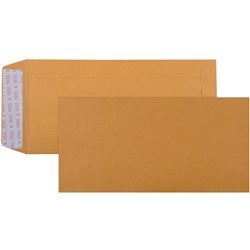 Cumberland Plain Envelope Pocket DL Strip Seal Gold Pack 25