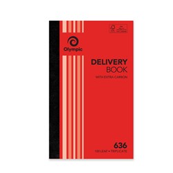 OLYMPIC CARBON DELIVERY BOOKS 636 Trip 100Leaf 200x125mm