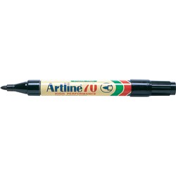 Artline 70 Permanent Marker Bullet 1.5mm Black 