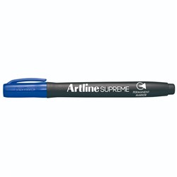 Artline Supreme Permanent Marker Bullet 1mm Blue 