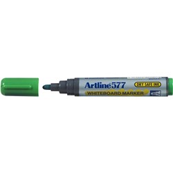 Artline 577 Whiteboard Marker Bullet 3mm Green 