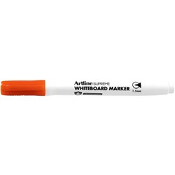 Artline Supreme Whiteboard Marker Bullet 1.5mm Orange 