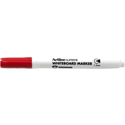 Artline Supreme Whiteboard Marker Bullet 1.5mm Red 