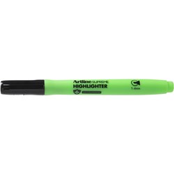 Artline Supreme Highlighter Chisel 2-5mm Green 