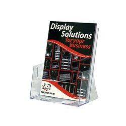 Deflect-o Brochure Holder DL Free standing extra capacity DL