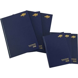 Office Choice Commercial Diary A5 Week To View Blue 