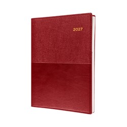 Collins Vanessa Diary A5 Week To View Red 