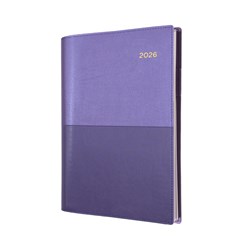 Collins Vanessa Diary A5 Week To View Purple 